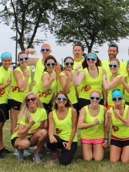 Ohioans Wins Health and Wellness Division at Dragon Boat Festival